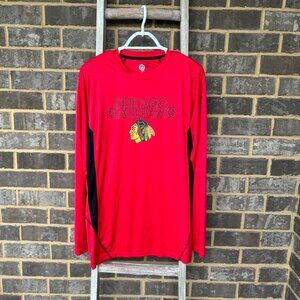 Chicago Blackhawks NHL Jersey Shirt Men's Large Red
